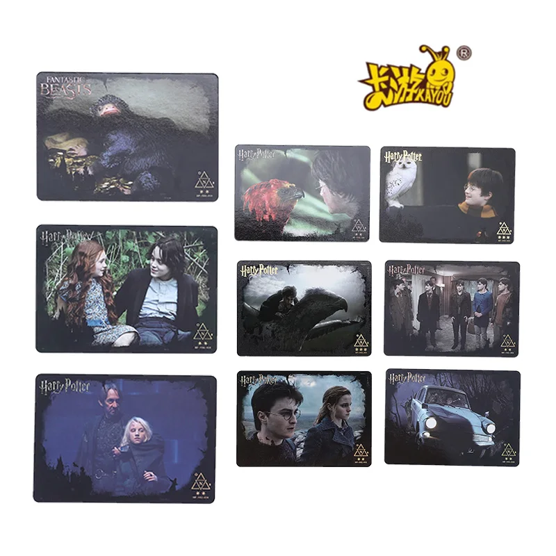 6/18/30pcs Harry Potter KAYOU Original Cards Eternal Version Flash Collection Magic Ron Hermione Albus Toy Birthday Gift