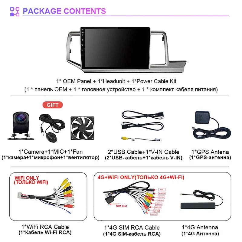 RSNAVI Android 16 Carplay Auto DSP Car Radio Multimedia Player For Honda STEPWGN 2009 - 2015 Autoradio Stereo 2din Head Unit