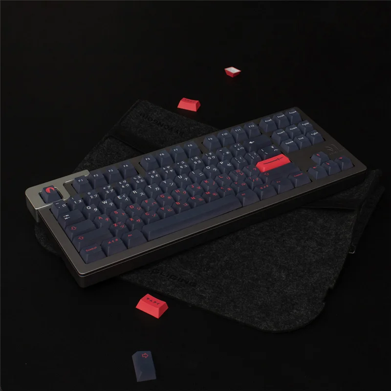 GMK Bushido Keycaps Cherry Profile  PBT 23/129 Keys DYE-Sub Mechanical Keyboard Keycap For MX Switch With 6.25U Space Bar