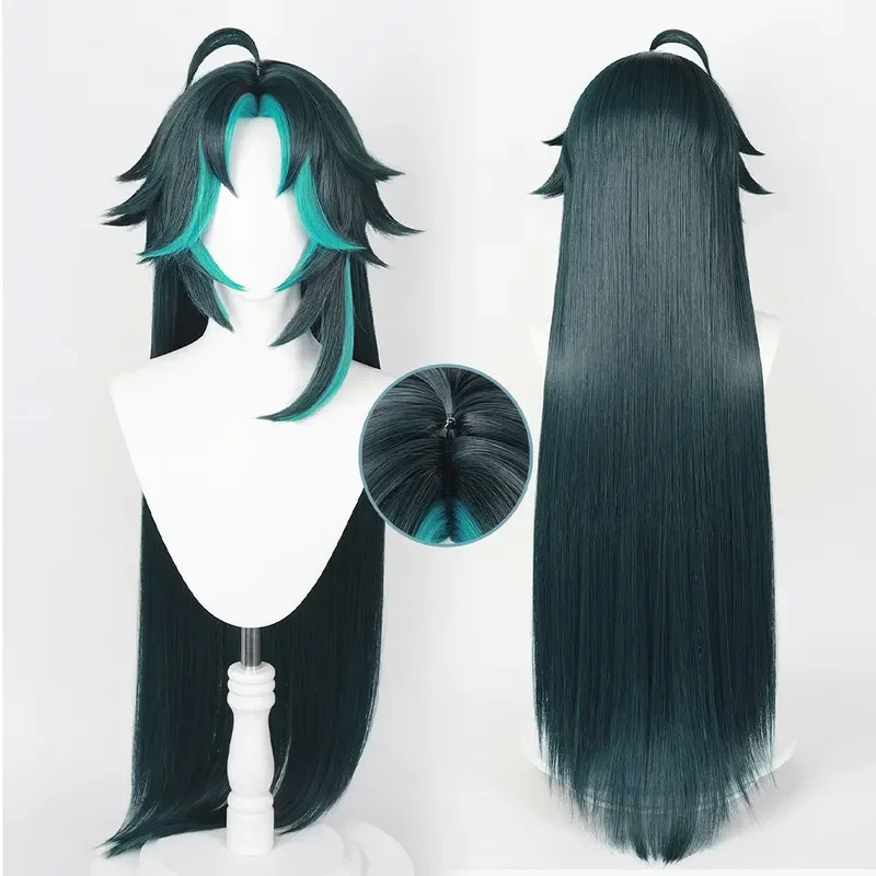 RT01 Xiao Mask Wigs Anime Game Impact Cosplay Fantasy Costume Accessories Halloween Props Adult Men Women Roleplay Fantasia *Jk2
