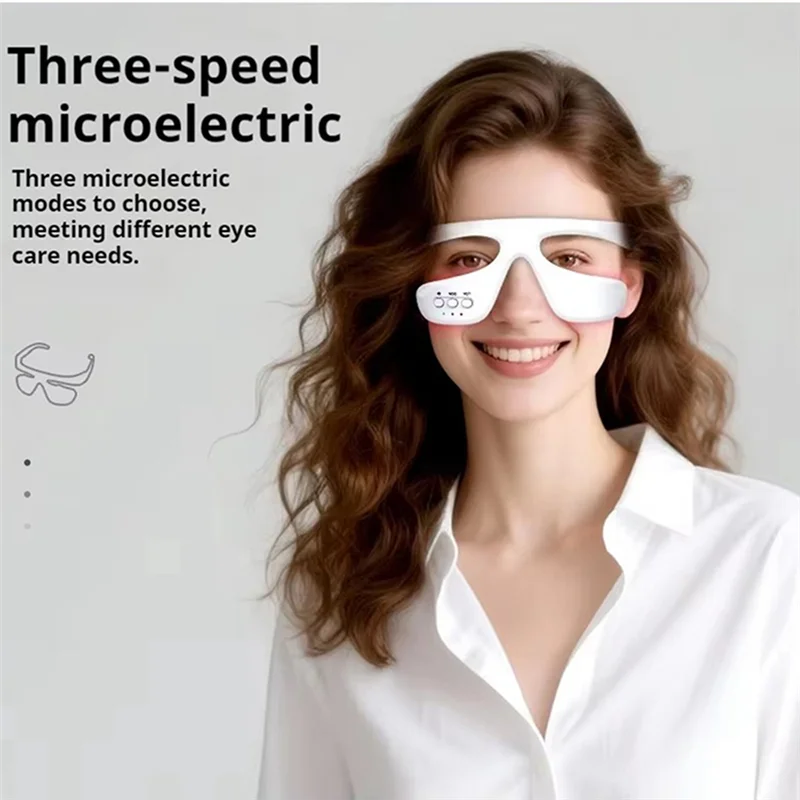 KEOL-Eye Massager 3D Anti-Aging Eye Massage Fatigue Relief Relief Relaxation Relieve Dark Circles EMS Eye Care Massage