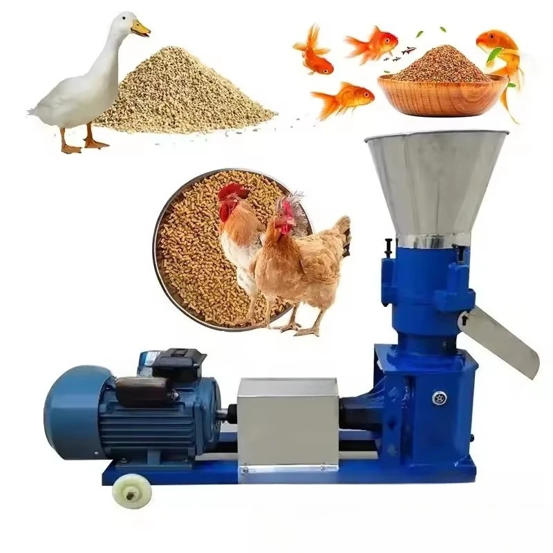 Feed processing equipment, corn straw pig feed pellet machine