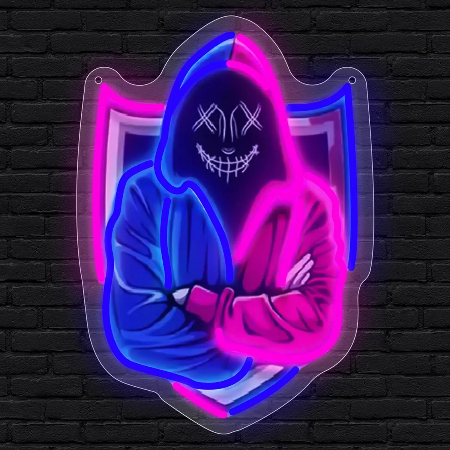 

Hacker Gamer Neon Sign Art Wall Light USB LED Neon Light for Gaming Room Club Bar Bedroom Decoration neon personnalisé Gift