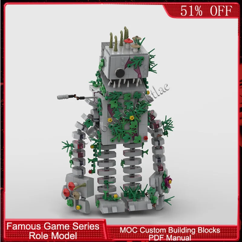 

1326 PCS Popular Game Character Series Primitive Cube Fiend MOC Customize Modular Building Block Model DIY Boy Holiday Toy Gifts