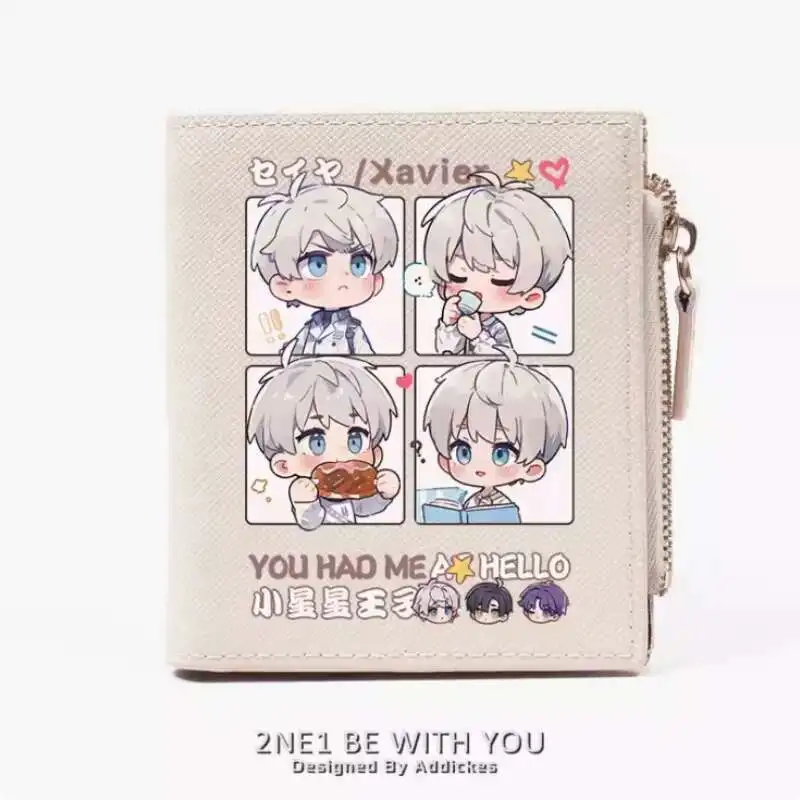 

Anime Love And Deepspace Fashion Wallet PU Purse Card Coin Zipper Money Bag Cosplay Gift B870 Anime