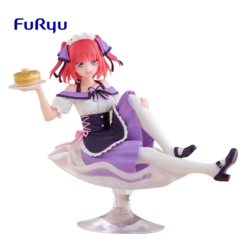 

Original In Stock Anime Figure 12cm FuRyu TENITOL The Quintessential Quintuplets Nakano Nino Desktop Ornaments Model Toy Gifts