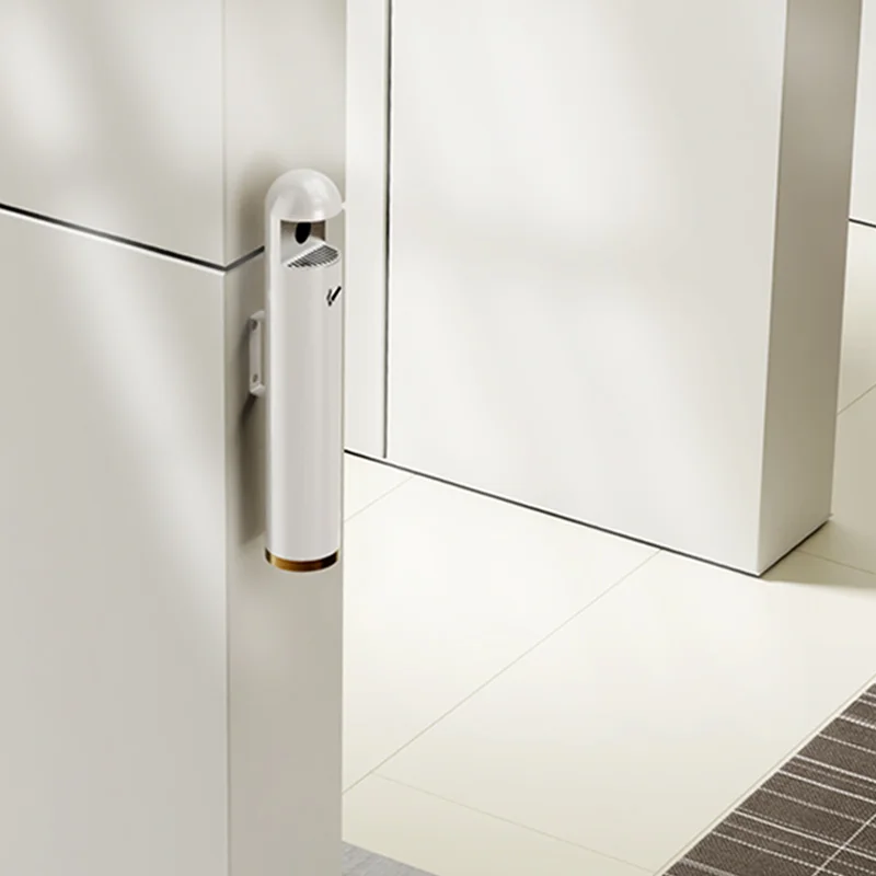 Wall-mounted ash column, outdoor smoking area, wall-mounted cigarette butt collector, stainless steel ashtray customization