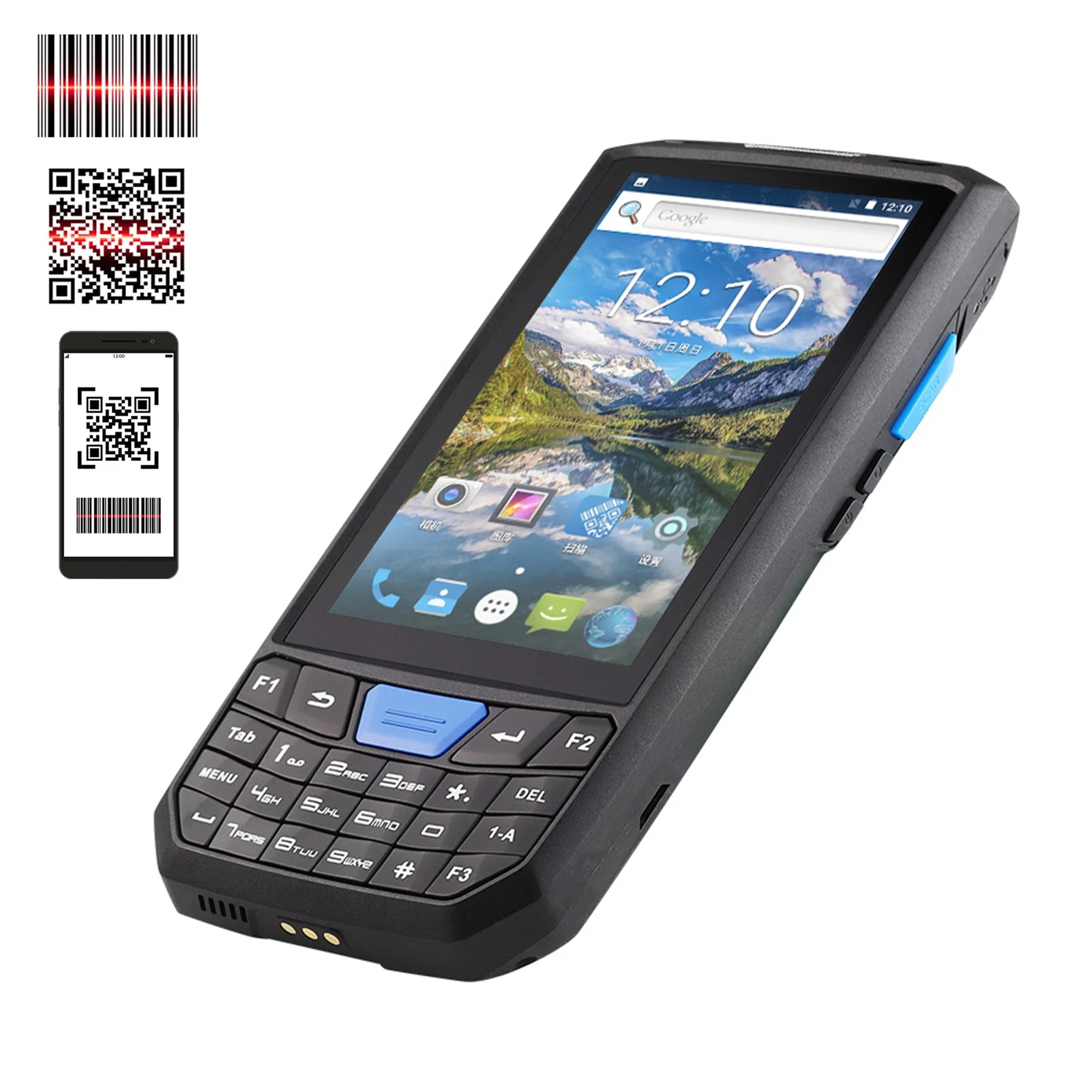 

for Android 13.0 PDA Handheld POS Terminal 1D/2D/QR Barcode Scanner Data Collector Inventory Machine 4G WiFi BT Mobile Computer