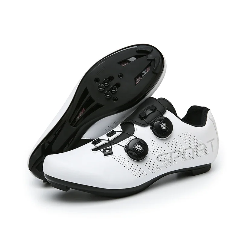 

Cycling Shoes for Men Women Compatible with Peloton Bike Pre-Installed with Look Delta Cleats Outdoor Road Biking