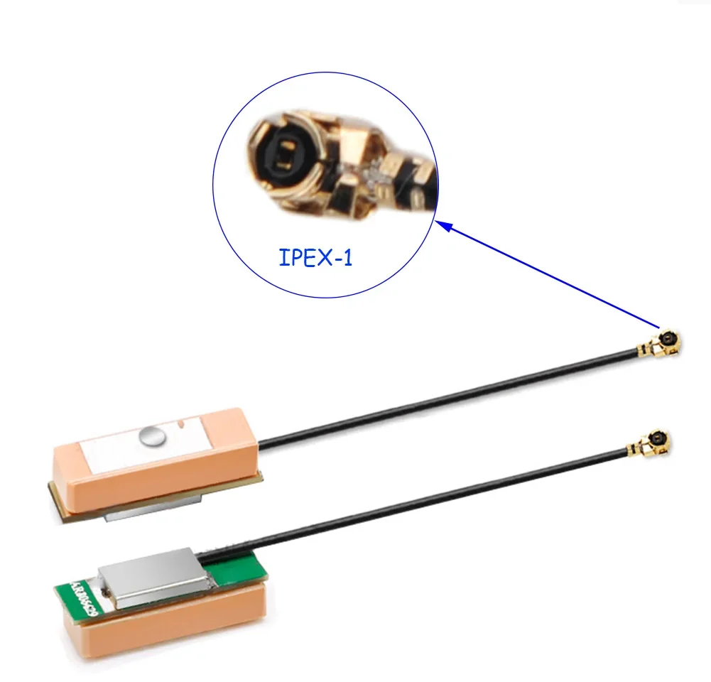 10PCS Active GPS+Beidou Dual-frequency Mini Ceramic Antenna Secondary Amplification 22-26DBI High-gain Antenna GPS Receiver