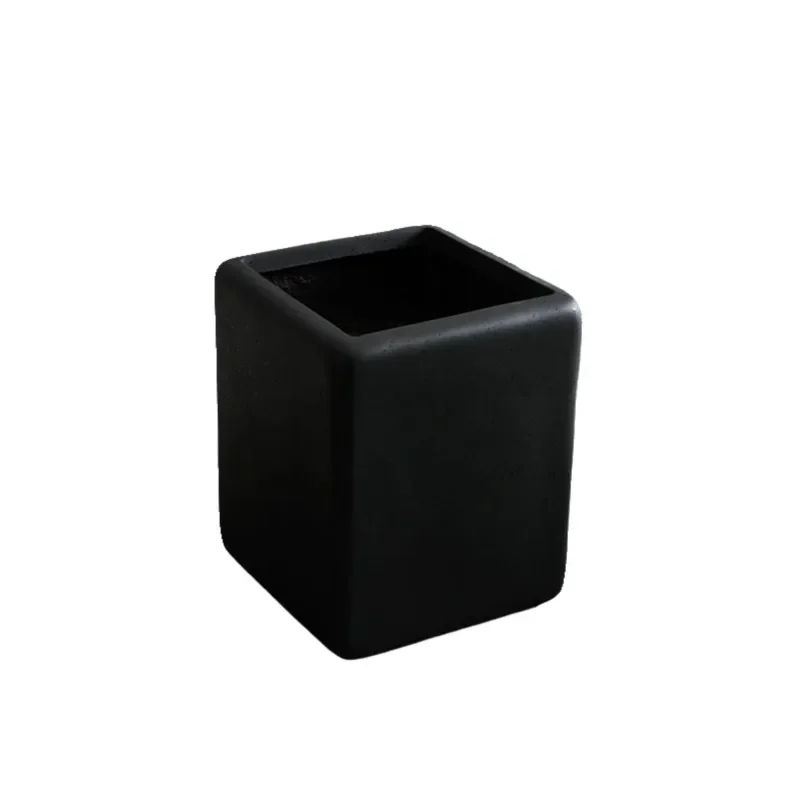 

Nordic large square magnesium mud flower pot, simple and environmentally friendly green plant indoor courtyard store villa floor