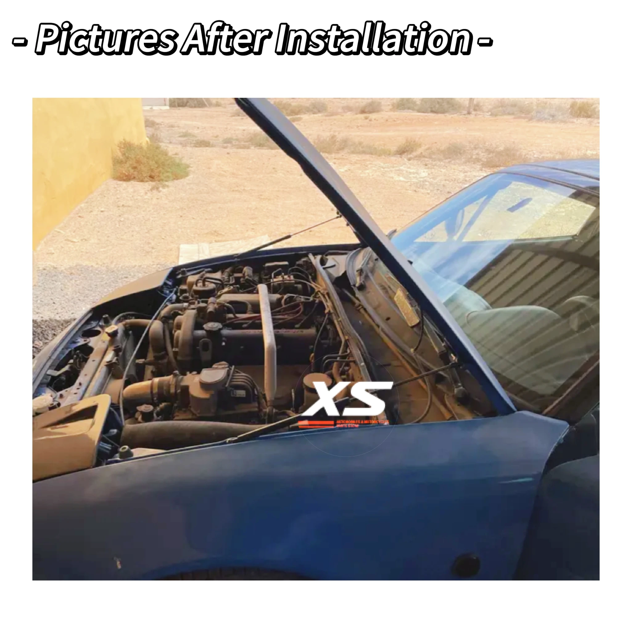 For Mazda MX5 MX-5 NA NB 1989-2005 Front Bonnet Hood Modify Gas Struts Spring Lift Support Shock Damper Prop Rod Piston Absorber