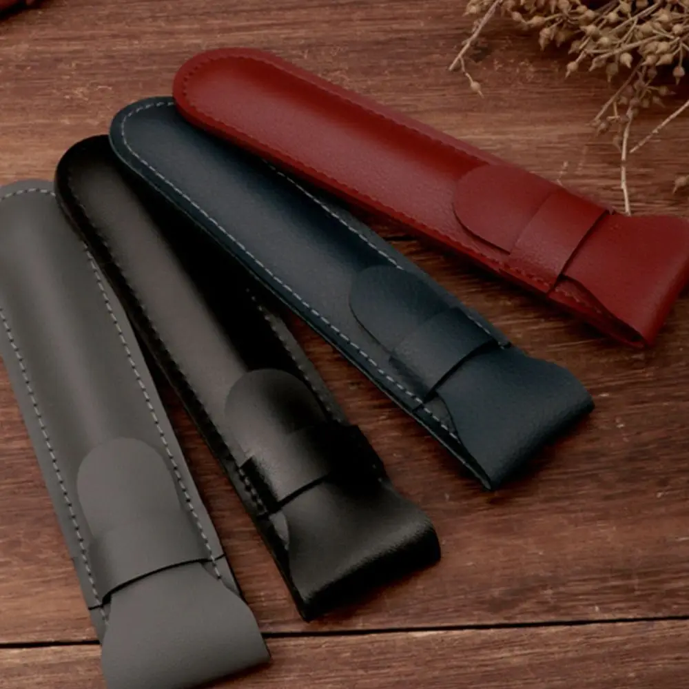 3PCS Sign Pen Cover Sign Pen Protective Sleeve Desktop Organizer Handcraft Business Fountain Pen Case Waterproof High-end