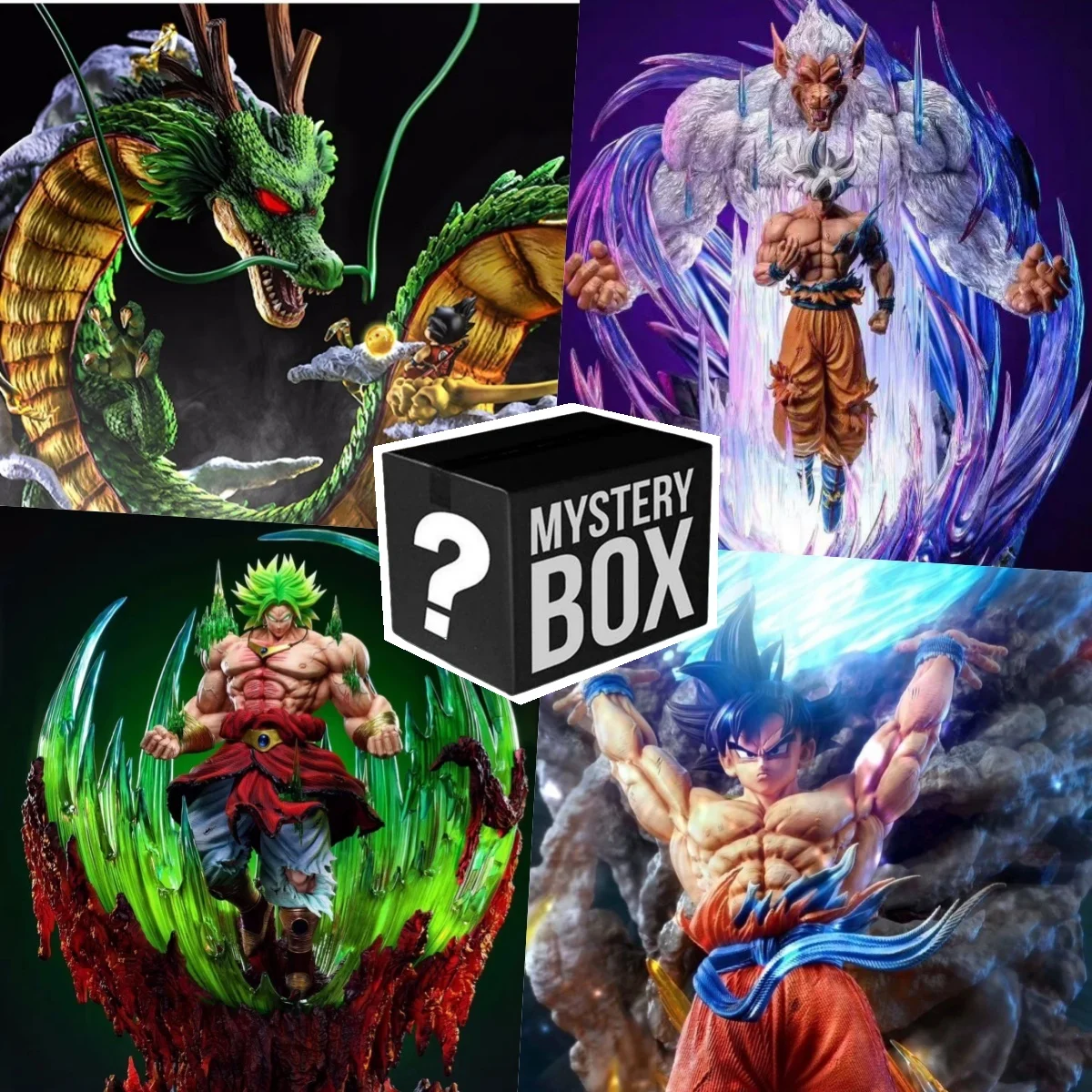 

10-30cm Dragon Ball Anime Figure Mystery Box Surprise Mystery Box Goku Frieza Vegeta Krillin Lucky Box Make Your Dream Come True