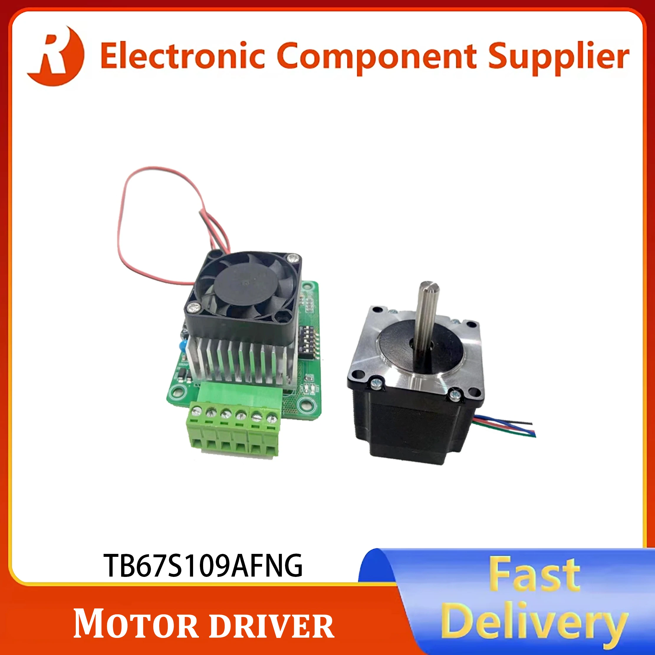 42/57-step motor driver TB67S109AFNG with 32-microstepping controller TB6600HG upgraded version