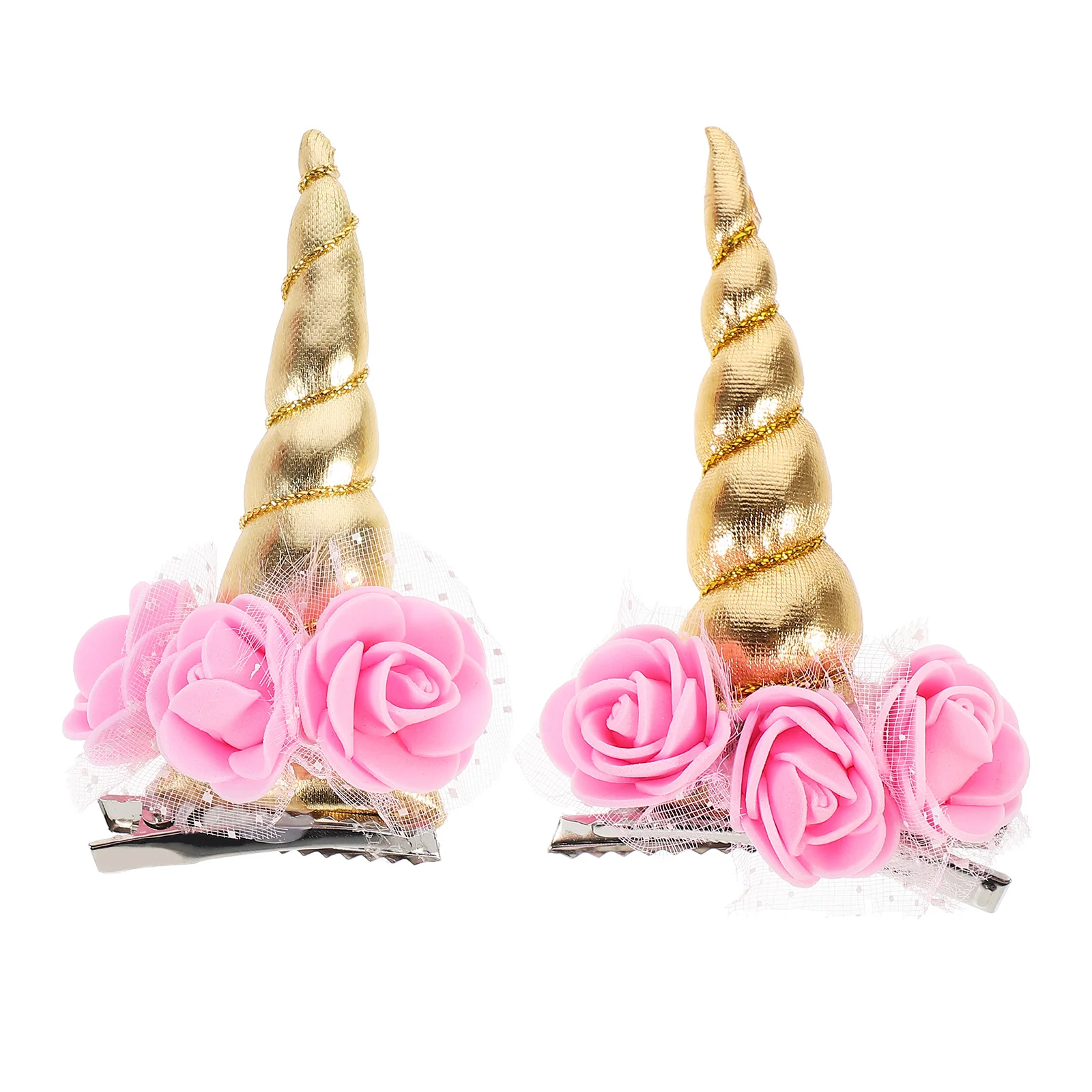 

2 Pcs Halloween Hair Clips Accessories Pin for Girls Decorative Party Headdress Jewelry Baby Mini Cartoon Lovely