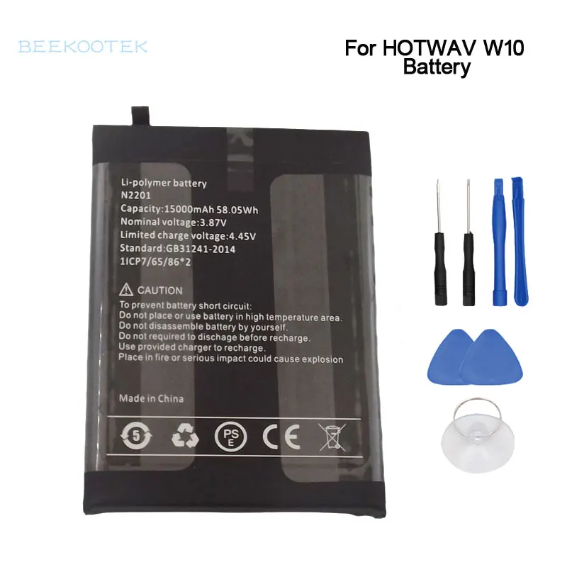 New Original HOTWAV W10 Battery Inner Built Cell Phone Battery Accessories For HOTWAV W10 Smart Phone