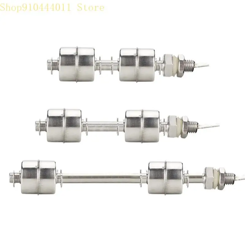 

28GF Automatic Water Level Float Control Switcher Double Ball Float Sensors Steel Design for Aquaculture Enthusiasts,