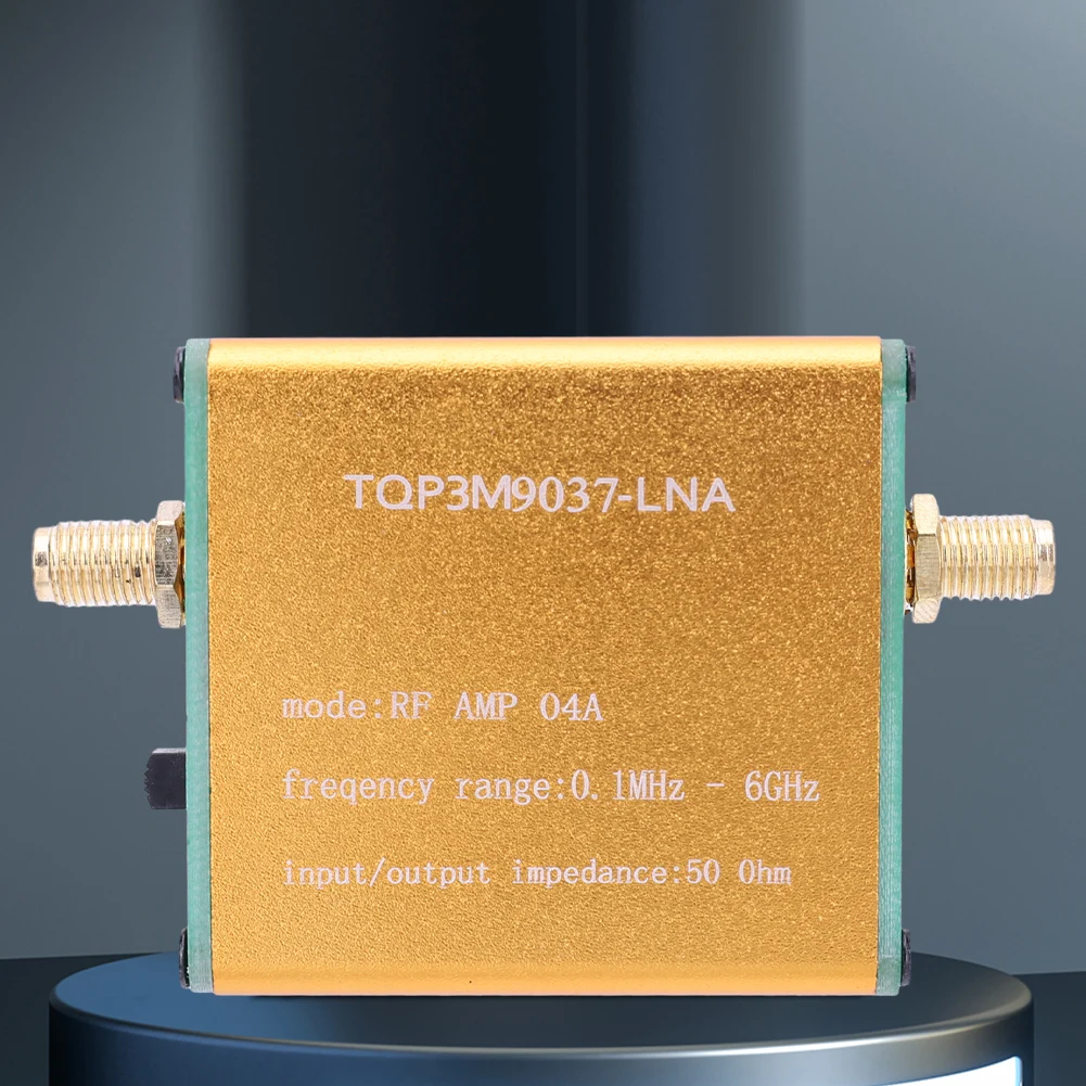 0.1MHz-6GHz o wysokiej mocy LNA RF przedwzmacniacz mocy szeroki zakres częstotliwości moduł wzmacniacza dla krótkofalówki RF definiowane programowo