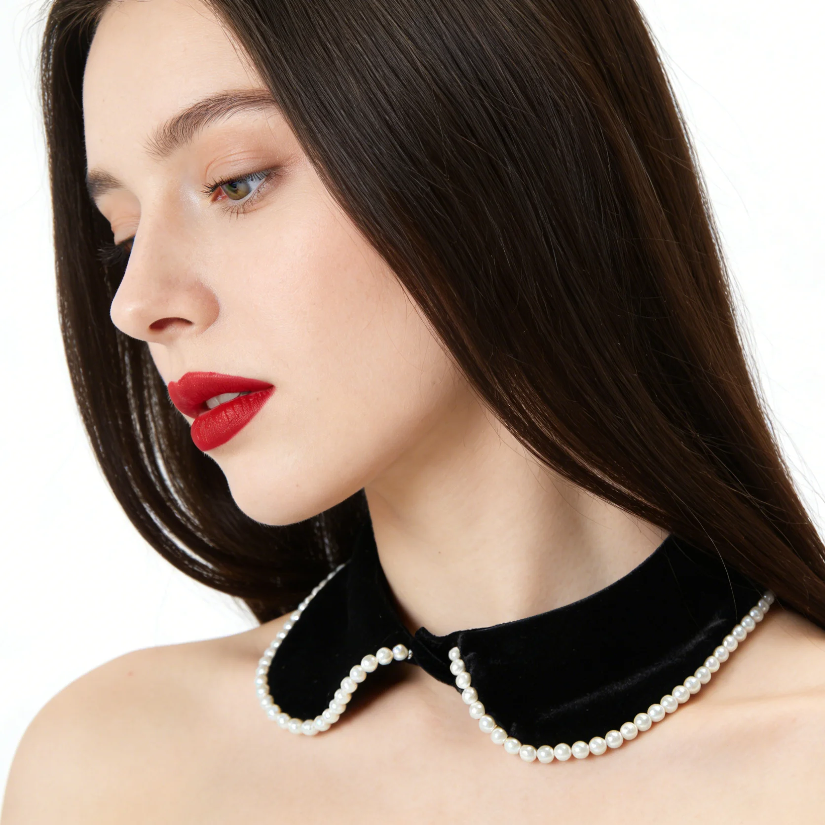 Naszyjnik choker w stylu vinta – Pearl Choker Necklace Vintage recenzja i cena