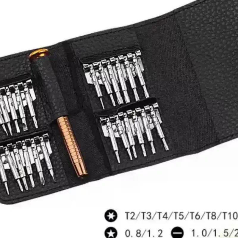 1 Set Torx Electronic Repair Tools Opening Screwdriver 25 In 1 Mini Precision Screwdriver Magnetic Kit For Phone Camera Watch PC