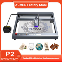 ACMER Portable Laser Engraver Machine with Air Assist Child Lock Industrial Rail Multifunctional Carving Metal Glass