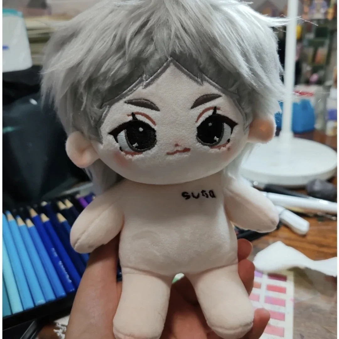 

20см фаршированное аниме Haikyuu! Sugawara Koushi аниме фигурки косплей плюшевые мультяшные хлопковые куклы игрушки плюшевые подарки для фанатов на Рождество