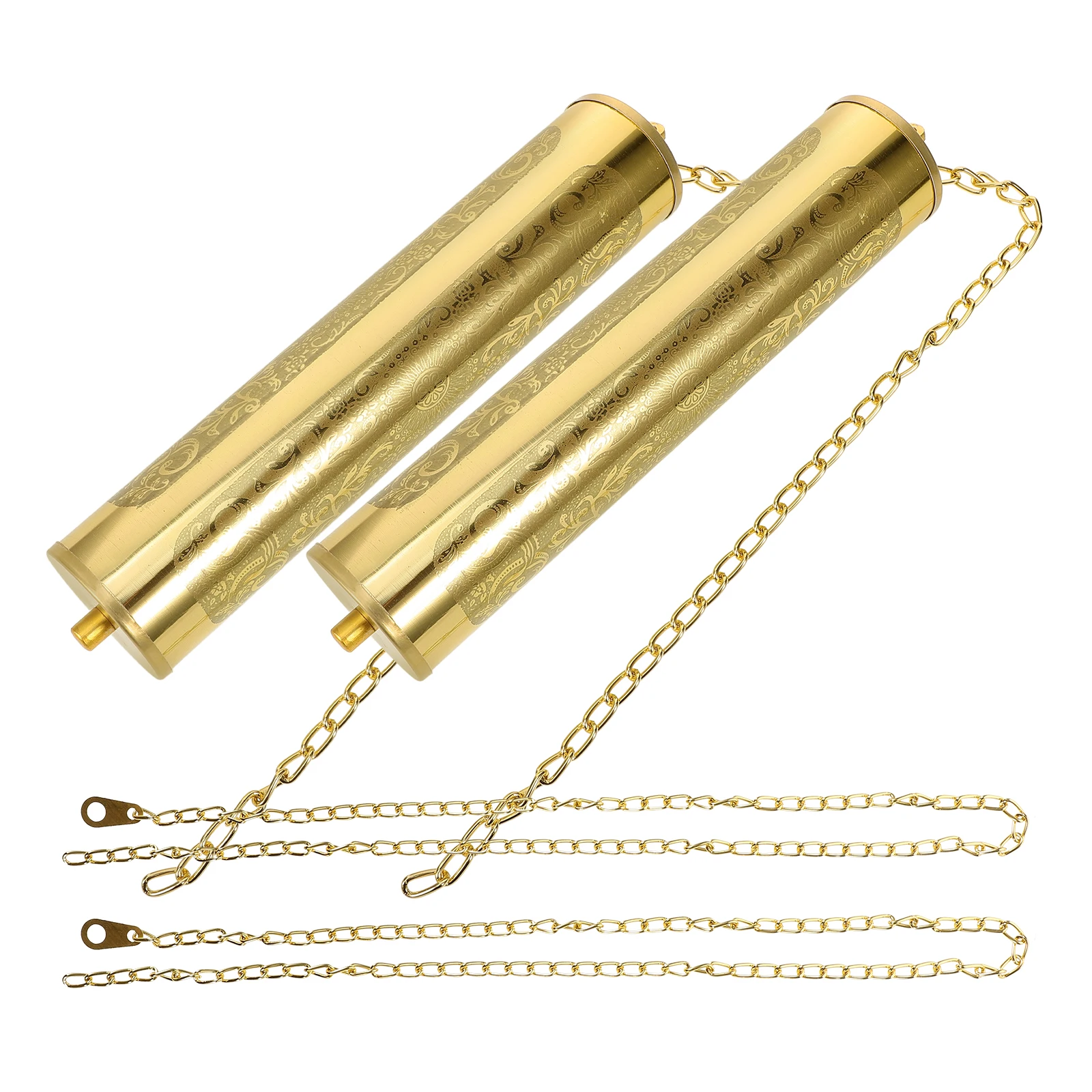 

1 Set Iron Floor Clock Weight Replacement Chain Wall Clock Mechanism Part Accessories Decorative Home Office Design