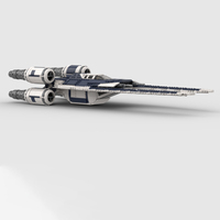 1796pcs MOC Roguess One UT-60D U Wing Minifig Scale Star Battle Building Blocks Christmas Gift Inspires Unlimited Creativity