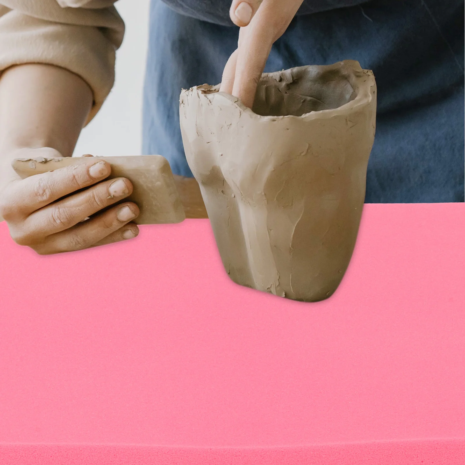 

Square Pottery Sponge Mat High Density Soft Clay Pad for Ceramic Craft Workshop Water Absorbent Pottery Sponge Tools Painting