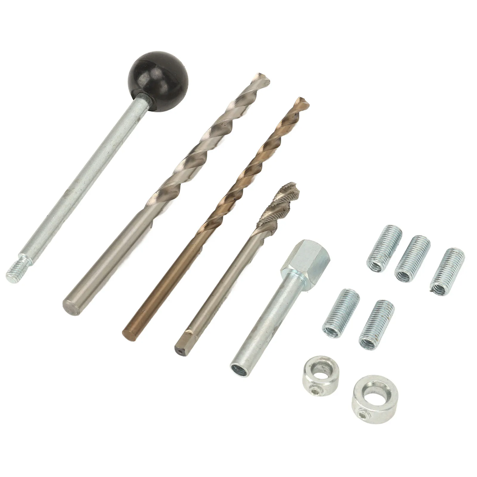 

10 шт., комплект для ремонта резьбы зажимного болта форсунки, высокая прочность для инструмента для восстановления винтовой резьбы топливной форсунки