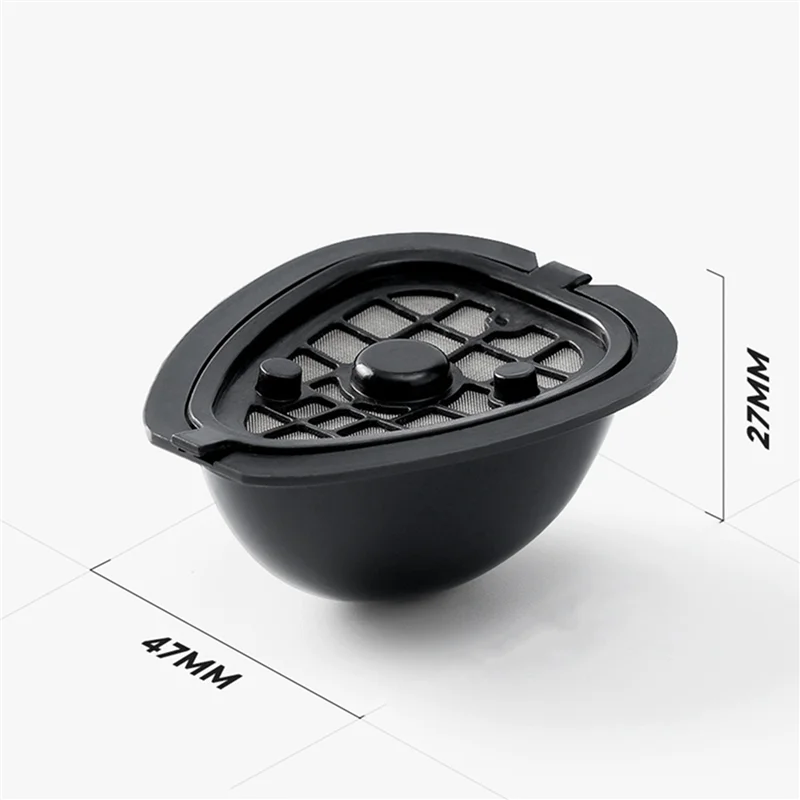 ABBK-2X 2In1 コーヒーカプセルポッドネスレ ST 9662.62 マシン詰め替えフィルターポッド交換用コーヒーカプセルと茶-A