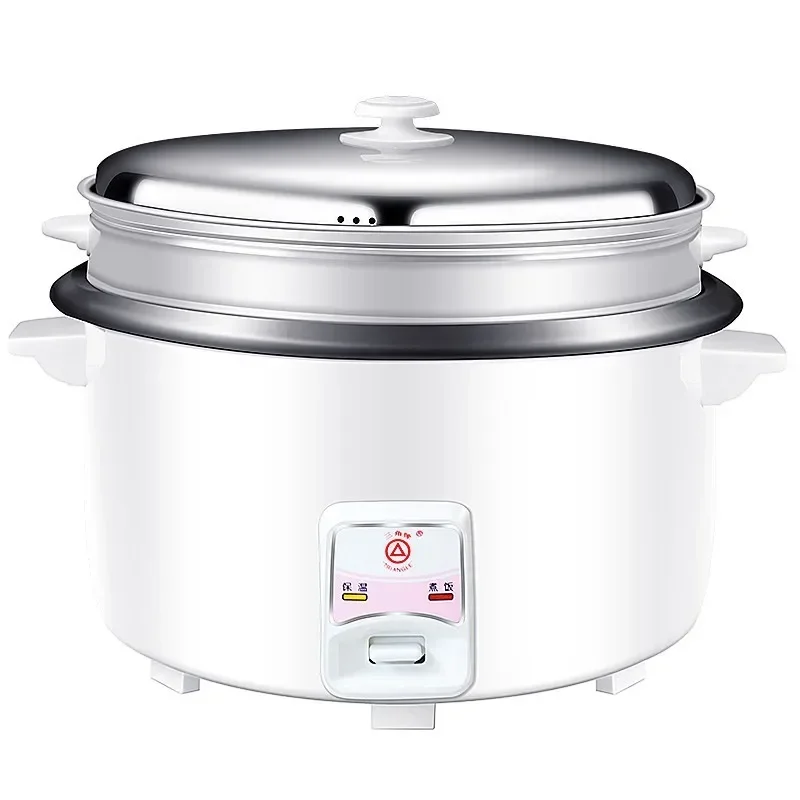 10L-45L Rice Cooker Commercial Cooking Pot Canteen Hotel Household Old-fashioned Large-capacity Electric Cooker Food Warmer