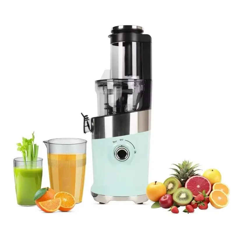 for Electric Slow Speed Cold Pressing Fruit Machine Low Noise Automatic Juicer