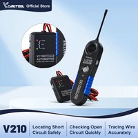 VDIAGTOOL V210 probador de circuito automotriz probador eléctrico de coche buscador abierto y corto buscador de disyuntor de cables sonda de fallos rastreador de Cable