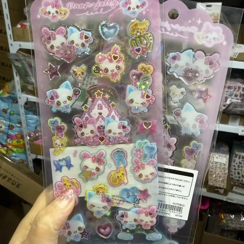 

В наличии: Прозрачные стикеры Heisei Showa Rabbit в стиле ретро с клеевым слоем, для украшения блокнотов, коллекционные, подарочные, для обмена.