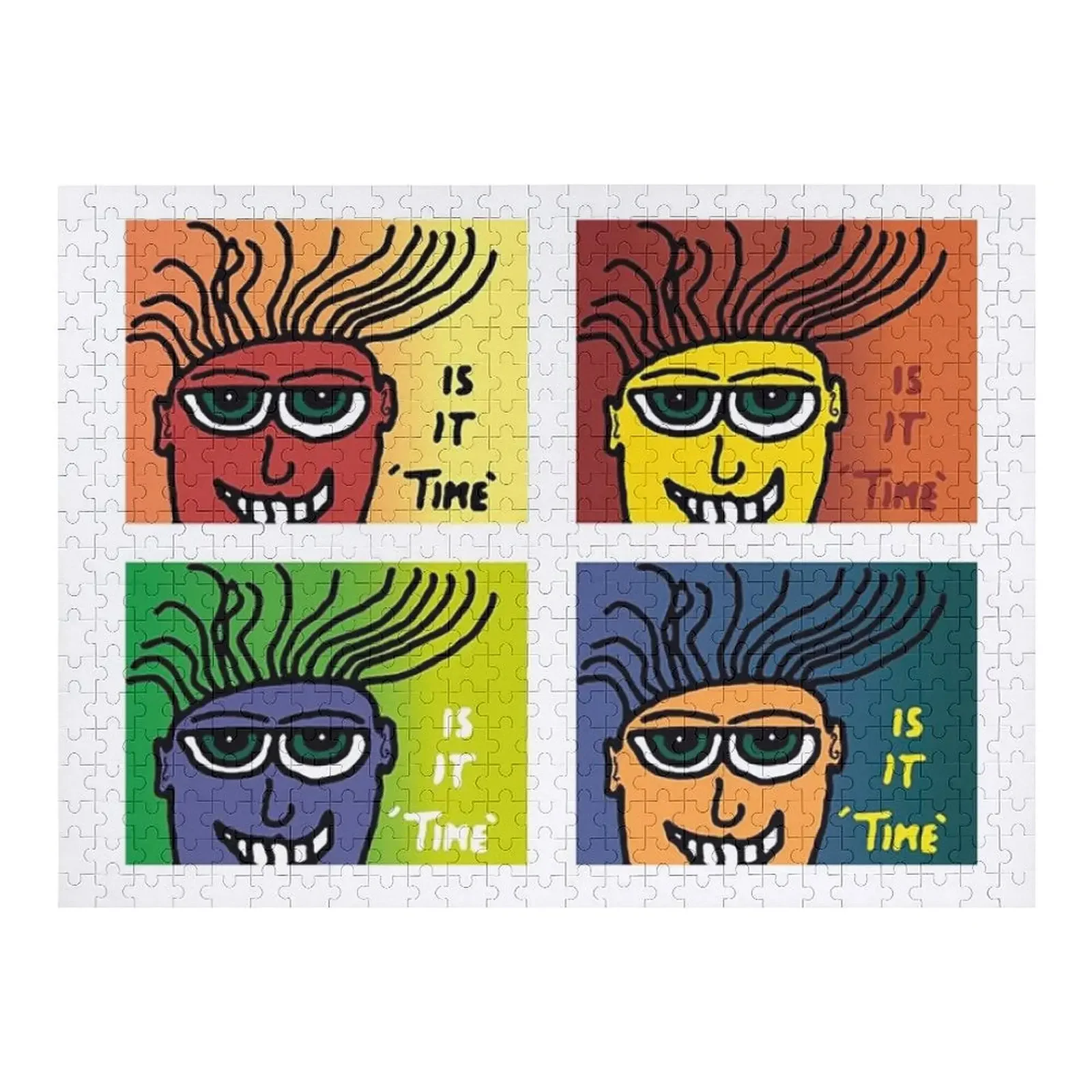 

Ringo Starr is it time artwork Jigsaw Puzzle Christmas Toys Customizable Child Gift Puzzle