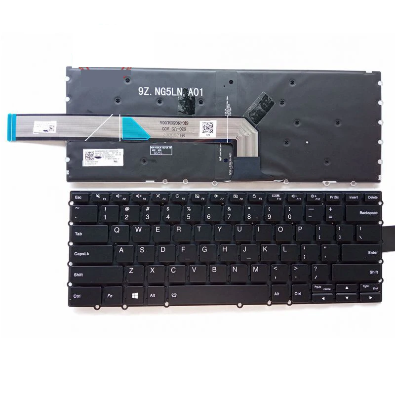 14W US Latin Backlit Keyboard for Lenovo 14W 81MQ-000JUS PP4WB PP4W SN20S96353