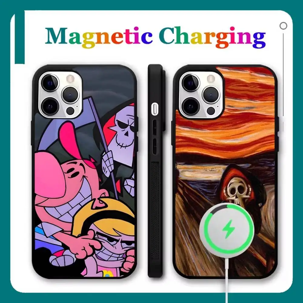 

Grim Adventures of Billy Mandy Phone Case For iPhone 17,16,15,14,13,12,11,Pro,Max,Plus,Mini,Air,SE Magsafe Wireless Charging