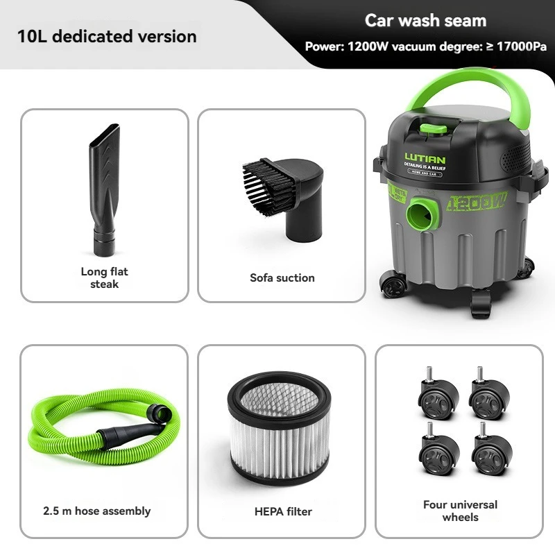 

Industrial Commercial Vacuum Cleaner Powerful High Suction Vacuum Machine for Car Wash Auto Vehicle Cleaning