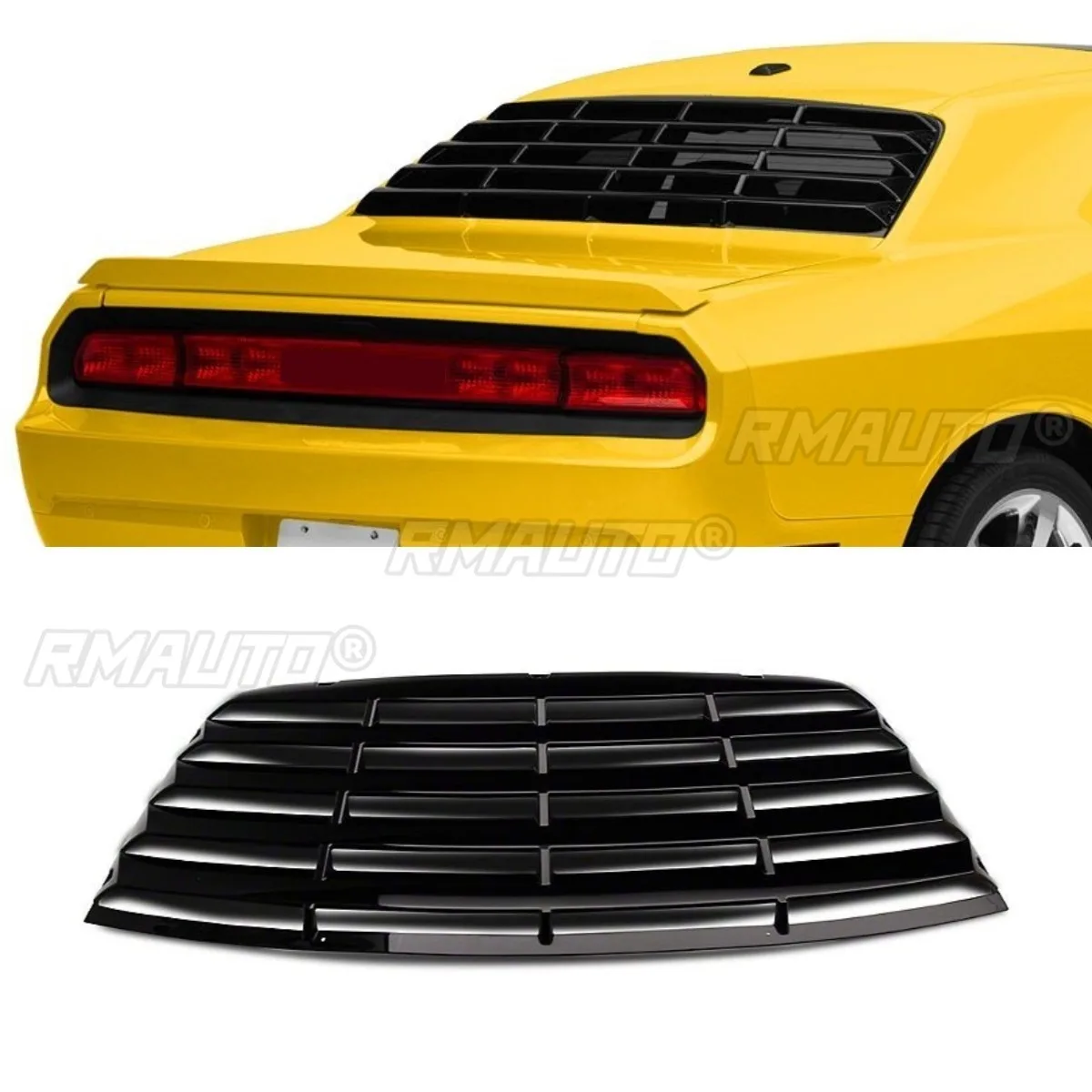 

Car Side Rear Window Louver Shutter Cover for MP Dodge Challenger Body Kit Car Accessories
