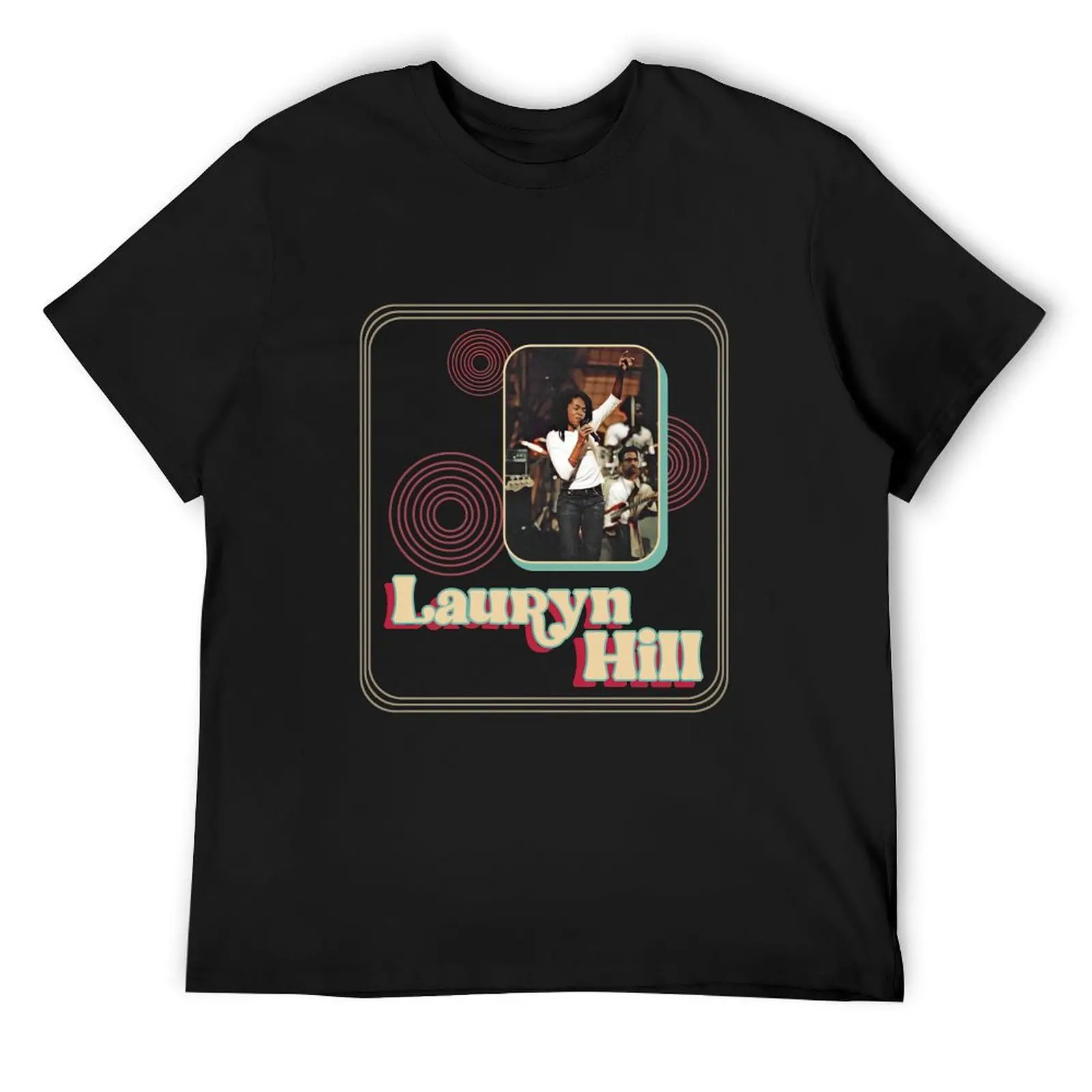 

Lauryn Hill T-Shirt plus size clothes essential t shirt customs design your own Men's t shirts