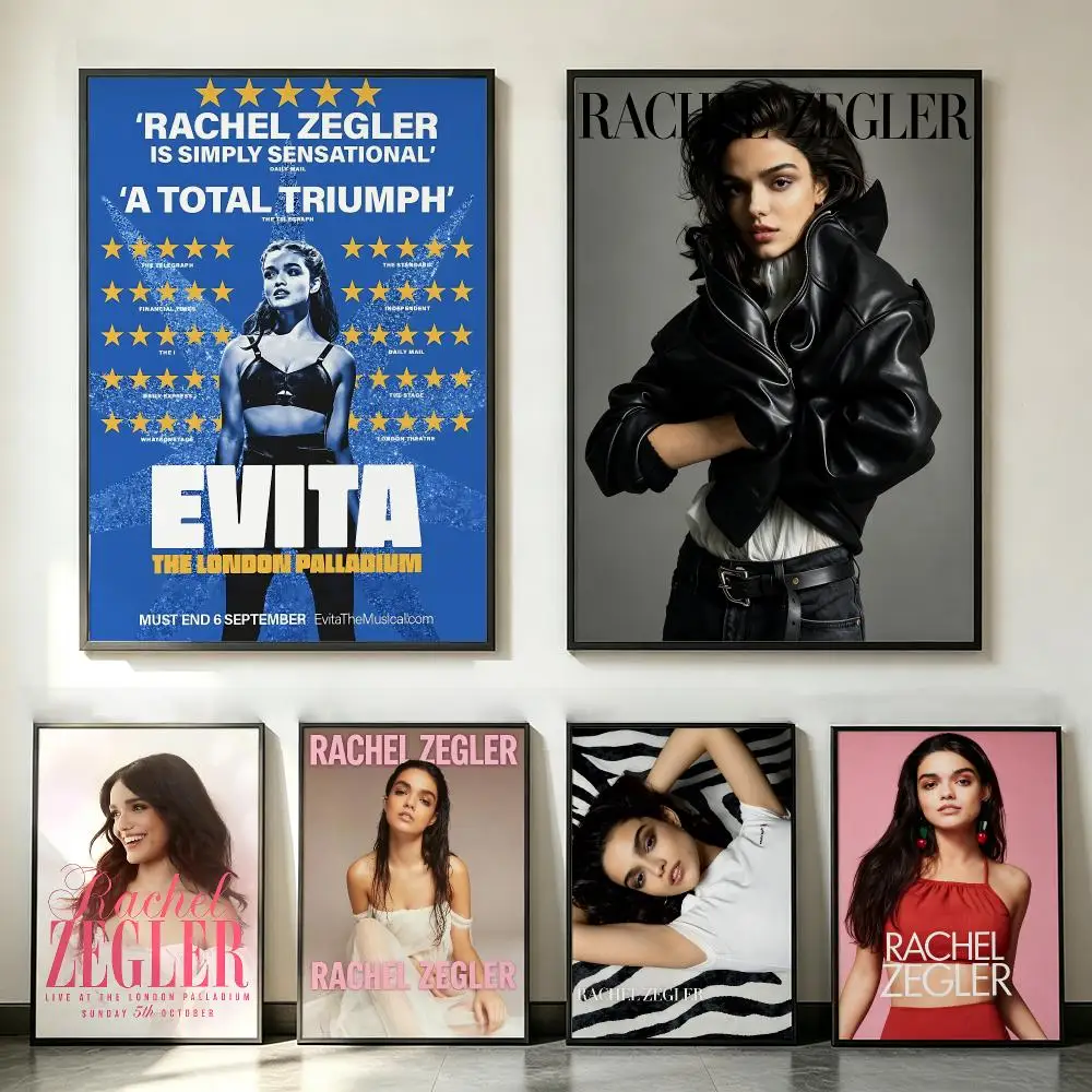 music Rachel Zegler Poster Poster HD Trendy SelfAdhesive Wall Art Print For Living Room Bedroom Dorm Office Home Gift
