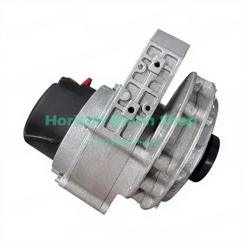 24V 200W Brushless DC Geared Motor ZW1012L4F-S Silver Aluminum Flange Waterproof Permanent Magnet