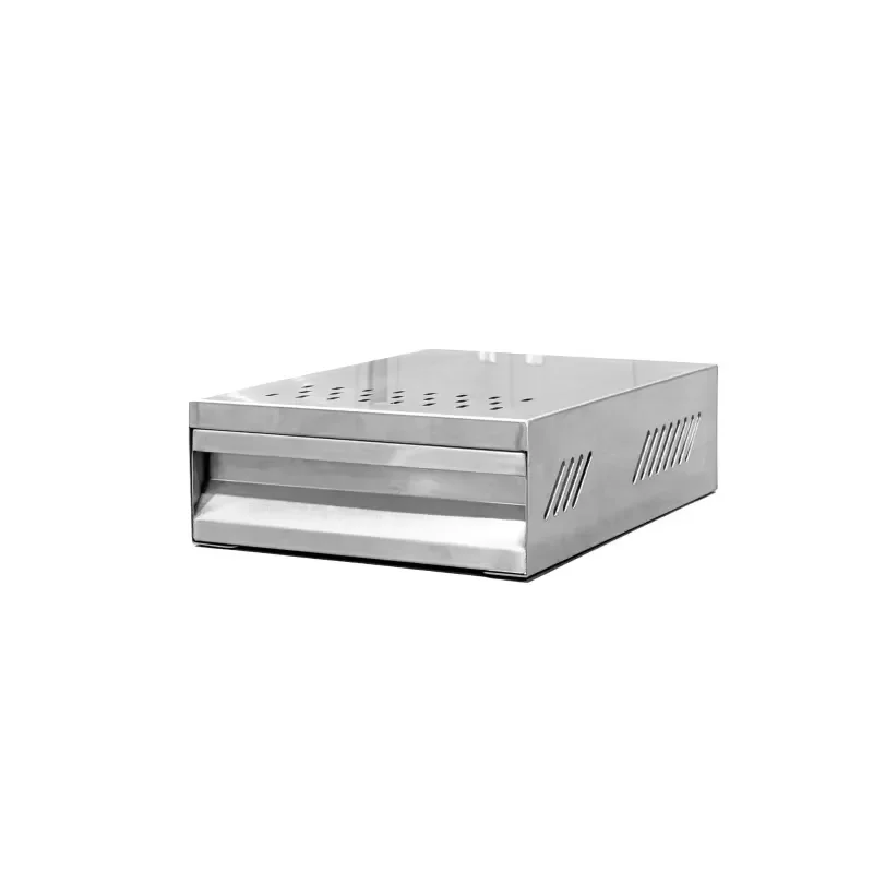 Stainless Steel Espresso Knock Box Drawer Container Customizable Barista Coffee Accessories Sheet Metal Manufacturing Service