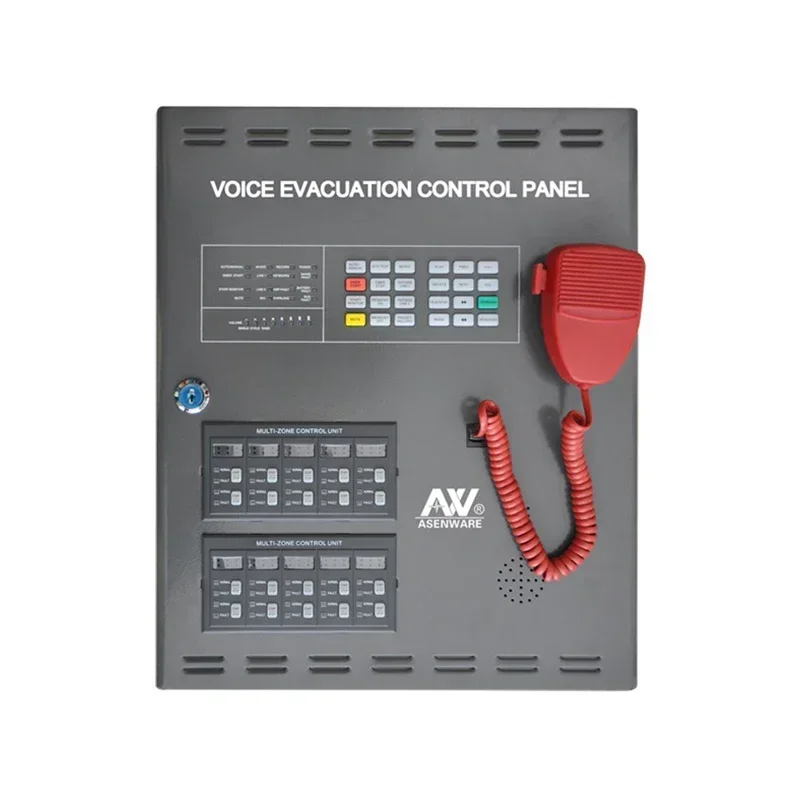 

ASENWARE Wholesale Fire Protection Fire Emergency Voice Evacuation Control Panel