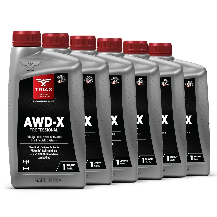 

Профессиональная полностью синтетическая жидкость AWDX с двойным насосом II AWD, совместимая с двумя насосами AWD в упаковке Honda Acura DPSF 6 литров