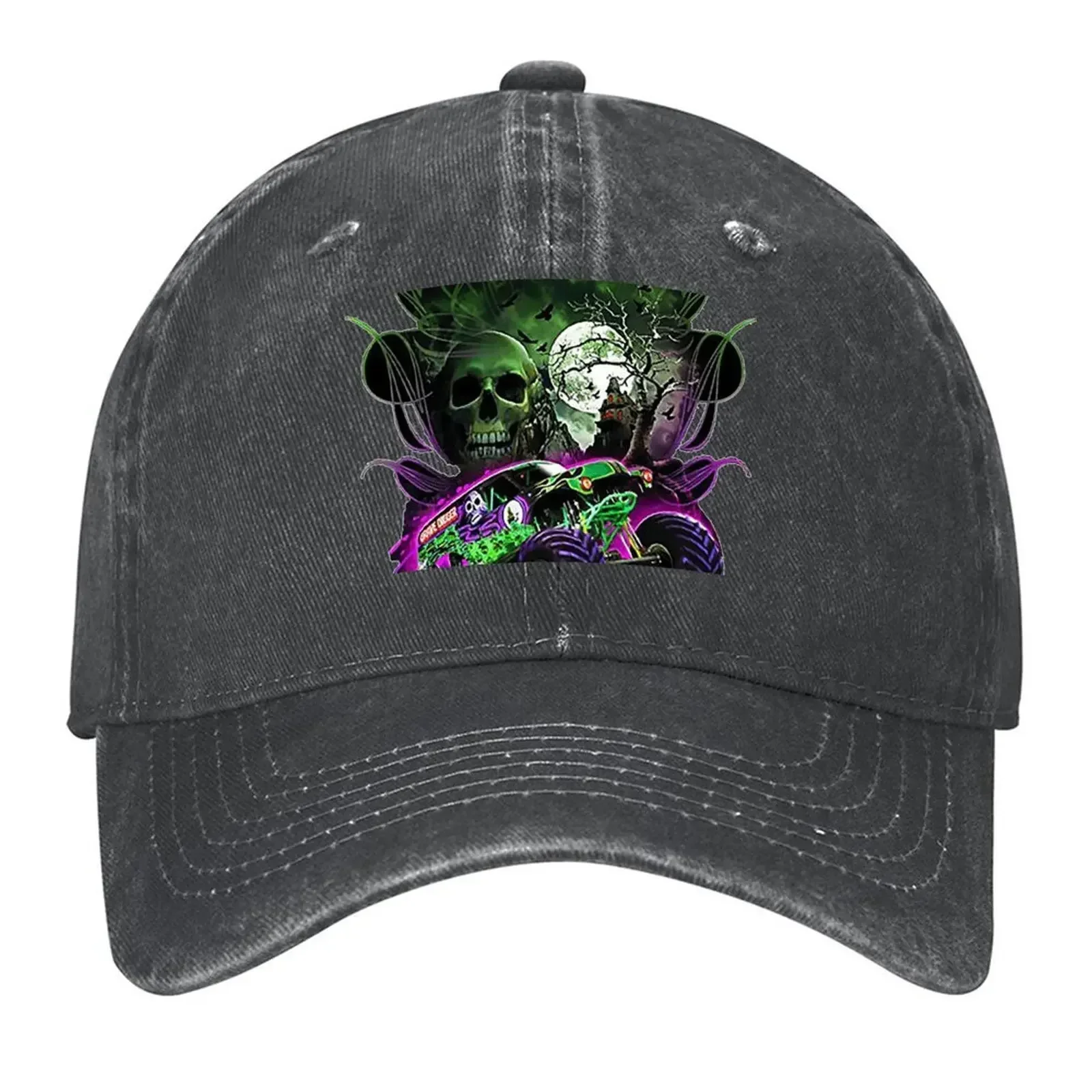 New grave digger monster jam monster truck Baseball Cap funny hat Thermal Visor fun hats Luxury Cap Mens Caps Women's