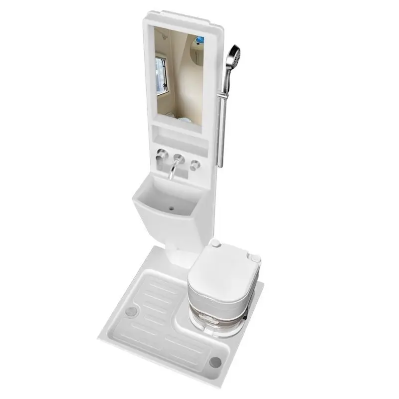 RV toilet base, bathroom wash basin, mini basin RV toilet mobile toilet shower shower