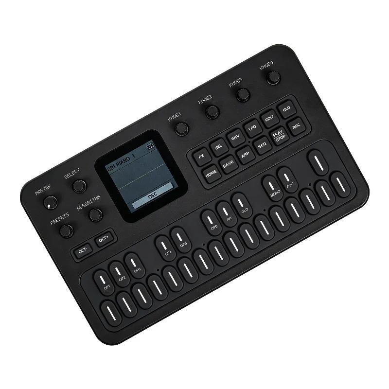 Portable FM  27 Keys 128 Preset Tones 12H Battery Life Compact Digital Synth For Music Creation Live Performance
